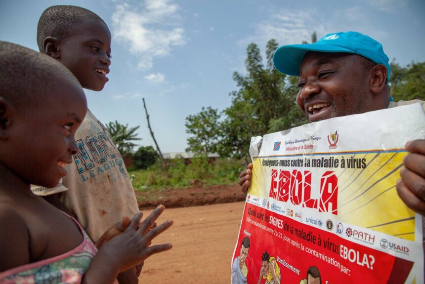 Aide aux victimes d’ebola en RDC