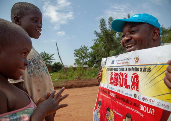 Aide aux victimes d’ebola en RDC